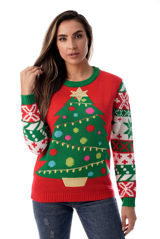 Womens Ugly Christmas Sweater - Sweaters for Women