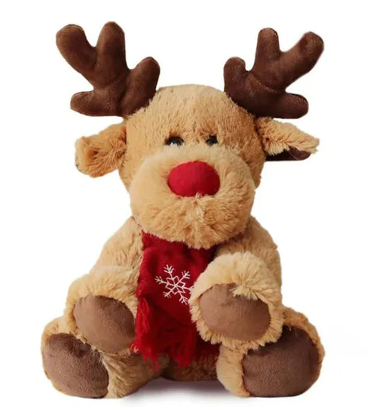 Christmas Plush Elk Doll Toy Children Gifts